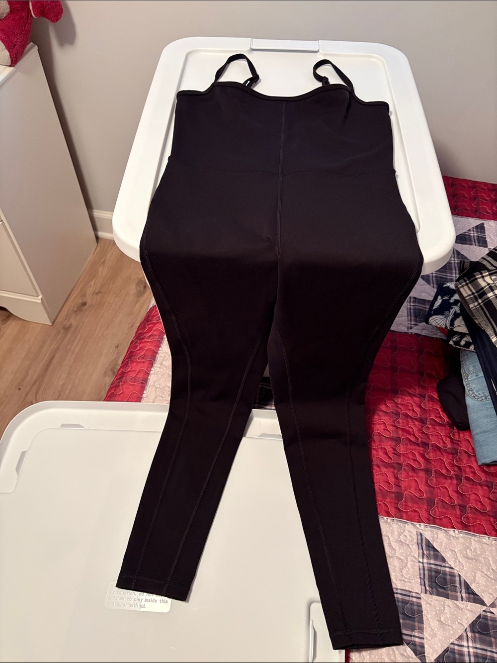Wilfred Black Slim Jumpsuit Leggings